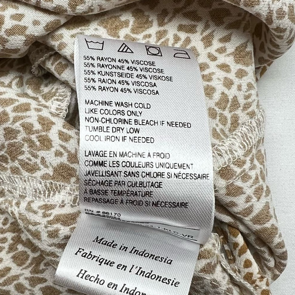 Free People Rue Stiic Mini Dress NWT $155 Micro Animal Print Women's Size XS - Picture 8 of 11